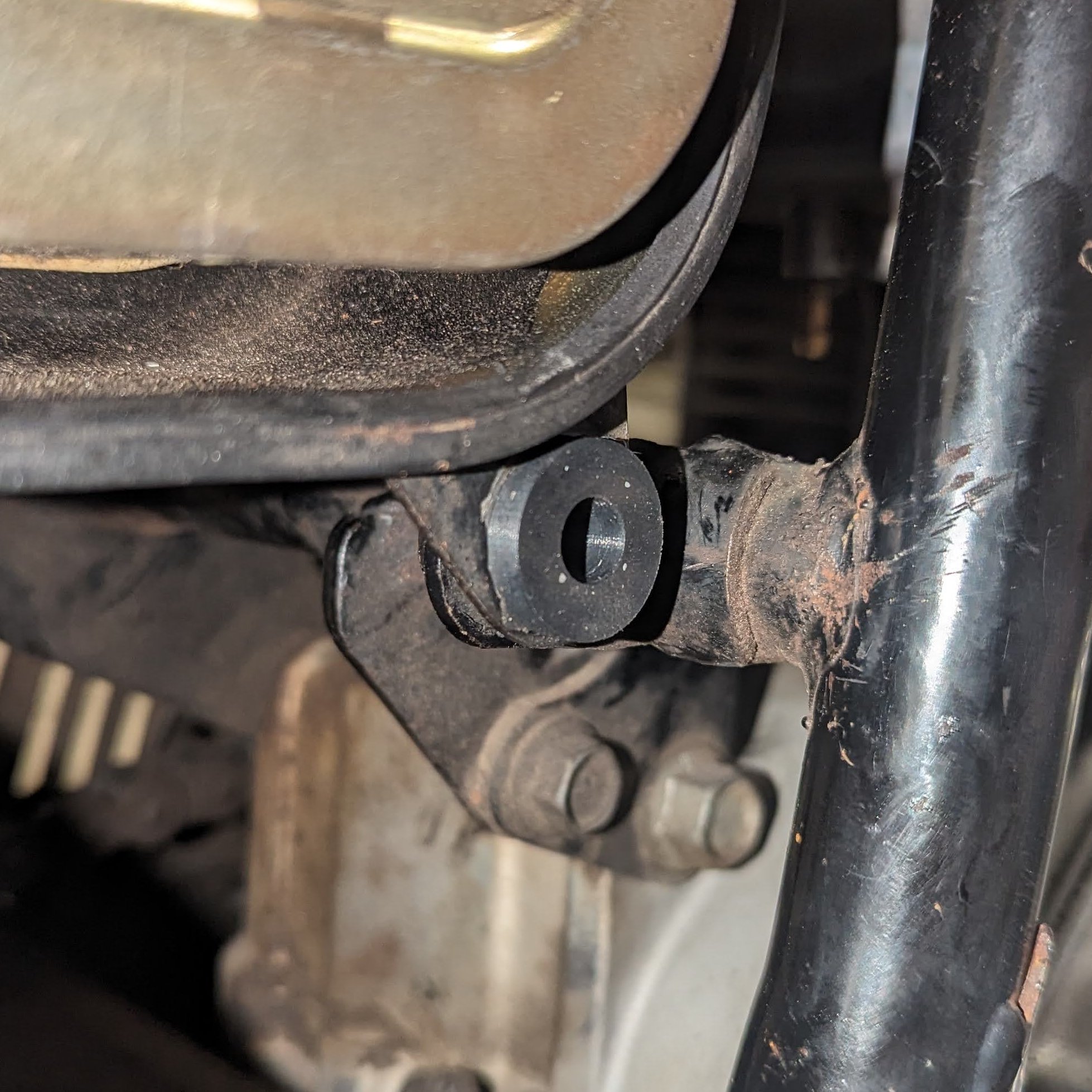 Bushing in Sheet Metal Front